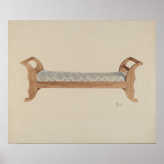 ピーターC.ウスチンオフデイベッドc.1940 ポスター