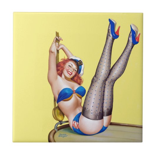 ピーターDriben 1953年著一等航海士 タイル (正面)