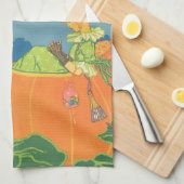 ピーターPeter Pumpkin Eater、ヴィンテージ子供部屋韻 キッチンタオル (四つ折り)