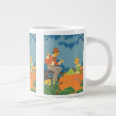 ピーターPeter Pumpkin Eater、ヴィンテージ子供部屋韻 ジャンボコーヒーマグカップ (右)