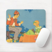 ピーターPeter Pumpkin Eater、ヴィンテージ子供部屋韻 マウスパッド (マウス)