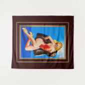 ピータ感じー・ドリベンによるミンクの物語 タペストリー (正面(横))