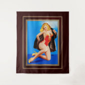 ピータ感じー・ドリベンによるミンクの物語 タペストリー (正面)