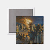 ピーダーセヴェリンクロイヤー – 真夏の大みそか火 マグネット (正面/裏面)