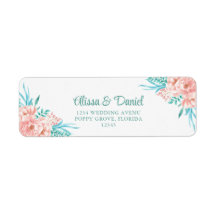 ピーチおよびターコイズフローラ差出人住所