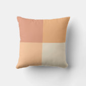 ピーチかわいらしスクウェア クッション (裏面)