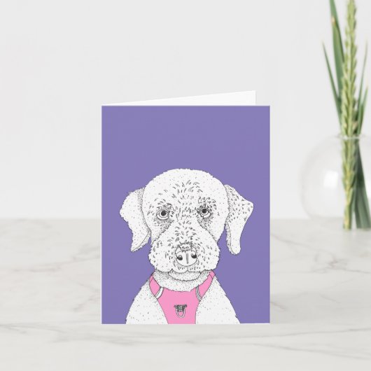 ピーチというドードル カード (正面)