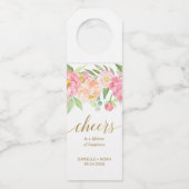 ピーチとピンクピーニー応援結婚ズ ボトルネックタグ (正面)