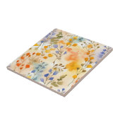 ピーチとペリウィンクルフローラ タイル (側面)