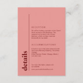 ピーチはっきりしたッ結婚ク情報 エンクロージャーカード (正面)