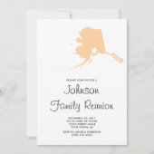 ピーチアラスカファミリー懇親会 招待状 (正面)