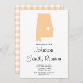 ピーチアラバマファミリー懇親会 招待状 (正面/裏面)