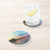 ピーチアンドブルーサンセットオンマウンテンレイク コースター (側面)