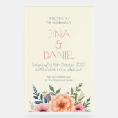 ピーチアンドペタルドリーム アクリルサイン (正面)