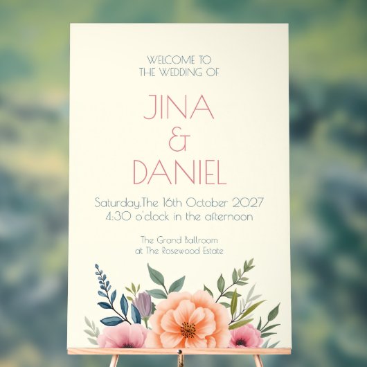 ピーチアンドペタルドリーム アクリルサイン (ニュートラル)