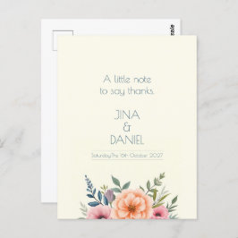 ピーチアンドペタルドリーム ポストカード