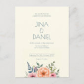 ピーチアンドペタルドリーム ポストカード (正面)