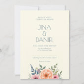 ピーチアンドペタルドリーム 招待状 (正面)