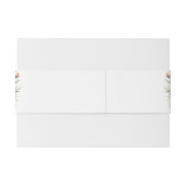 ピーチアンドホワイトフローラ 招待状ベリーバンド (裏面例)