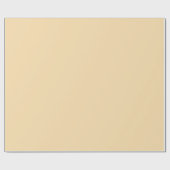 ピーチイエローカ無地のラー ラッピングペーパー (フラット)