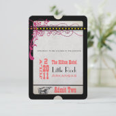 ピーチイエロー ヴィンテージ 遊劇場 チケット RSVP (スタンド正面)