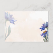 ピーチウォーターカラー&パープルデイジー結婚ズ詳細 エンクロージャーカード (裏面)