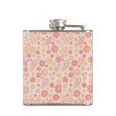 ピーチエリー野草草草模様 フラスク (裏面)
