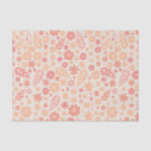 ピーチエリー野草草草模様 薄葉紙 (正面)