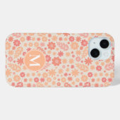 ピーチエリー野草草草模様 Case-Mate iPhoneケース (裏面 (横))