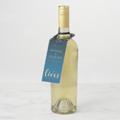 ピーチエレガントオーシャ結婚ニックブルーの2ライフ1ストーリー ボトルネックタグ (アングル)