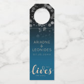 ピーチエレガントオーシャ結婚ニックブルーの2ライフ1ストーリー ボトルネックタグ (裏面)