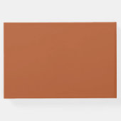 ピーチエレガントガーデンフローラ結婚ズ ゲストブック (裏面)