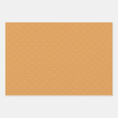 ピーチエレガントグレイアールヌーボーヴィンテージフローラ ラッピングペーパーシート (正面3)