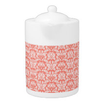 ピーチエレガントダマスク