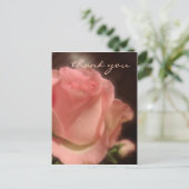ピーチエレガントバラ – サンキューポストカード ポストカード (スタンド正面)