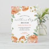 ピーチエレガントフローラマザーズデイブランチ 招待状 (スタンド正面)