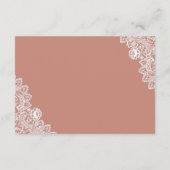 ピーチエレガントフローラレー結婚ス詳細 エンクロージャーカード (裏面)