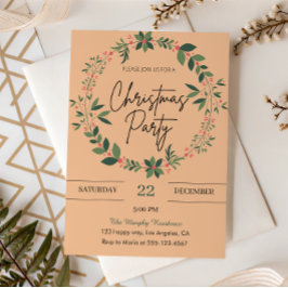 ピーチエレガントリースクリスマスパーティー 招待状