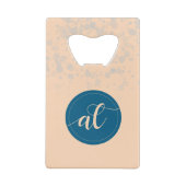 ピーチエレガント・オーシャ結婚ニック・ブルー クレジットカード栓抜き (裏面)