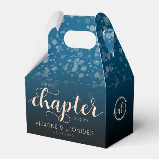 ピーチエレガント・オーシャ結婚ニック・ブルー フェイバーボックス (正面サイド)