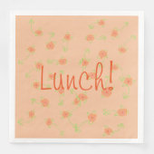 ピーチオレンジとグリーン (正面)