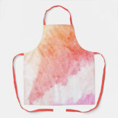 ピーチオレンジとピンク エプロン (正面)