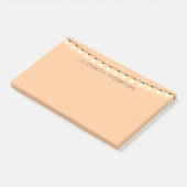 ピーチオレンジのPost-Itノートのストリングライト ポストイット (アングル)