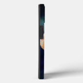 ピーチオレンジガーデンバラフラワーパーソナライズされた Case-Mate iPhoneケース (裏面 / 右)