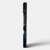 ピーチオレンジガーデンバラフラワーパーソナライズされた Case-Mate iPhoneケース (裏面 / 左)