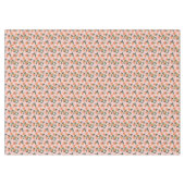 ピーチオレンジジュース模様 テーブルクロス (正面(横))