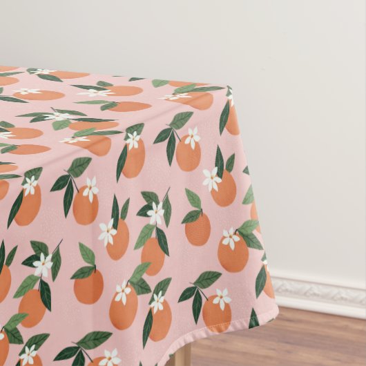 ピーチオレンジジュース模様 テーブルクロス (インサイチュ)