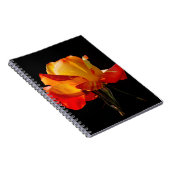 ピーチオレンジバラ ノートブック (右側)