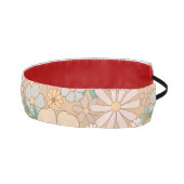 ピーチオレンジピンクグレーフローラ アスレチックヘッドバンド (右)