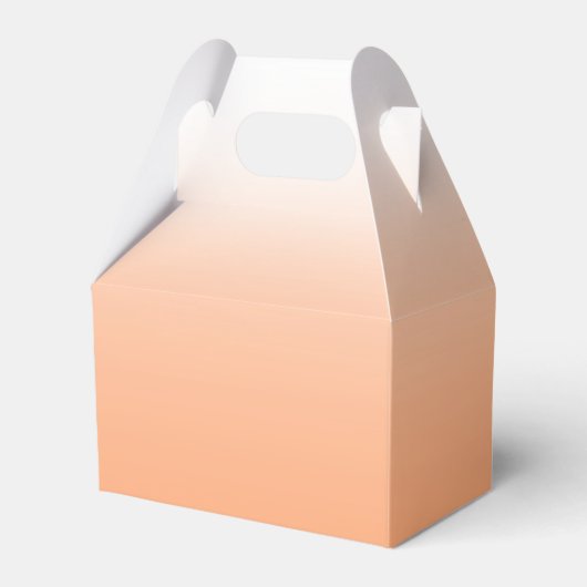 ピーチオレンジファズエレガントモダン結婚ズ フェイバーボックス (裏面サイド)